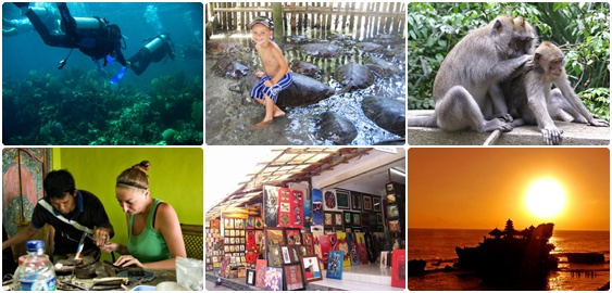 Bali Snorkeling and Ubud Tanah Lot Tours | Bali Best Tour Combination in One Day Tour Journey