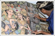 Bali Ubud Painting